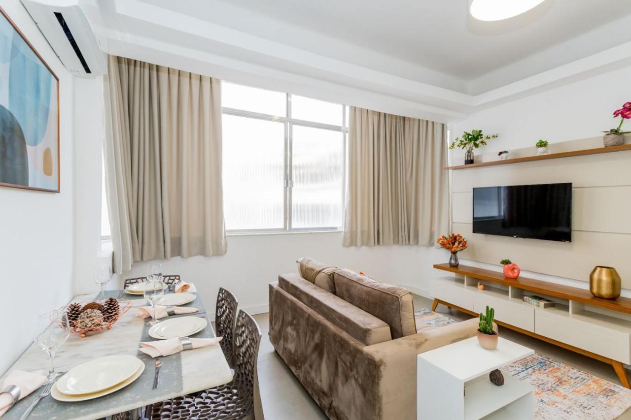 Relax Em Copacabana, Quarto E Sala, 150 Mt Da Praia, Cozinha, Maq De Lavar Roupa E Ar Rio de Janeiro Eksteriør bilde